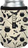 Sok It CanSok Sleeve for Beer & Soda Insulated Neoprene Cover (Wizard's Walk, 12oz Can Sleeve)