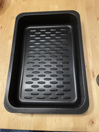 Roasting Pan,Non Stick Baking Pan,Cake Pan Rectangular 13.6"x 9.3"x 2.6",3 Litre Capacity with Lid (Black)
