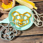 Breakfast Omelette Mold Silicone Egg Pancake Ring Shaper Cooking Tool DIY Kitchen Accessories Gadget Egg Fired Mould (Puppy Head)