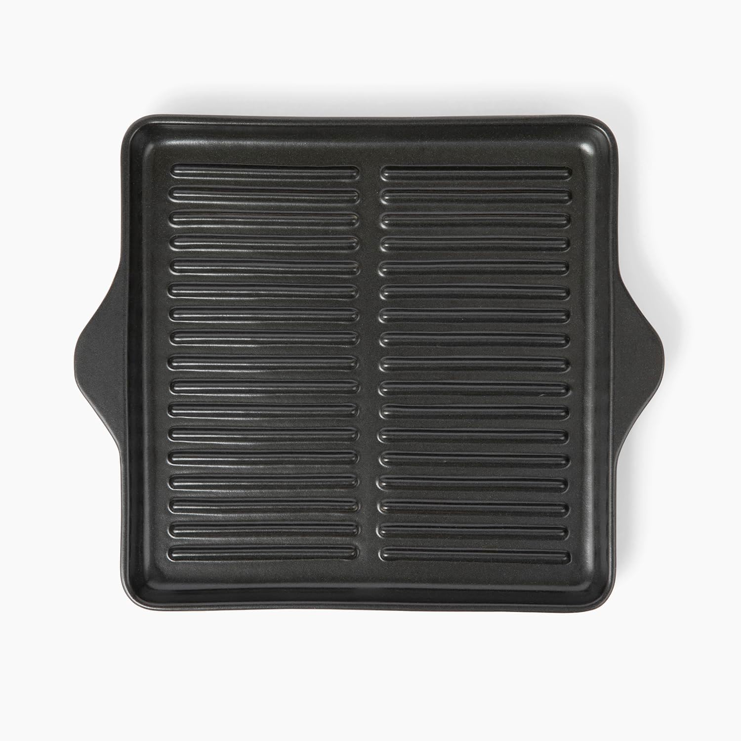 Larder & Vine Indoor/Outdoor Ceramic Stoneware Grill Pan Handmade in Italy