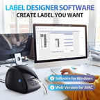 iDPRT Label Printer - SP310 Thermal Label Maker with Auto Label Detection, 1"-3.15" Print Width for Home, Office&Small Business, Suitable for Barcode, Address, Filling and Storing, Support Windows&Mac