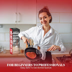 1 Slotted Elegant Silver Fish Turner Spatula - Metal Fish Spatula with 6.5 inch Blade & Ergonomic Wooden Handle - Ideal for Home and Professional Chefs