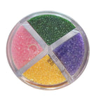 Sentovac 4-Colors Sanding Sugar for Baking Edible Sparkling Sugar Sprinkles Coarse Sugar Crystals for Baking Cake Cookie Cupcake Topper Ice Cream Decoration Supplies（Purple Yellow Green Pink）