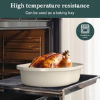 MAGNIFIQUE 4 Quart Claypot Multi-Cooker, with 8-in-1 Casserole Programmable Slow Cooker, Dutch Oven, Pasta, Nonstick Oven Safe Pot to 450°F, Oatmeal