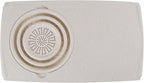 Dexas Over the Sink PolyFiber Flax Cutting Board with Collapsible Colander Strainer, 11.5 x 20", Cream