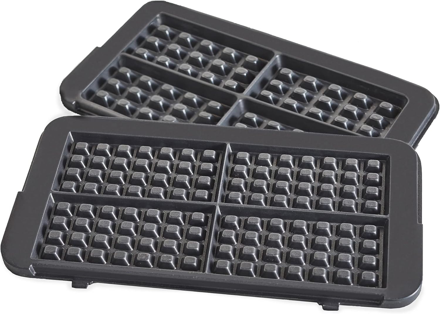 GreenPan Healthy Ceramic Nonstick Reversible Waffle Plates for 6-in-1 Contact Grill and Griddle, Dishwasher Safe, PFAS-Free