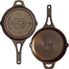 Backcountry Iron 6 Inch Smooth Wasatch Pre-Seasoned Round Cast Iron Skillet