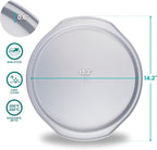 Baker's Secret Pizza Pans for Oven, Aluminized Steel Pizza Baking Pan, 2 Layers Non-stick Coating Easy Release, Dishwasher Safe - The Superb Collection (1x Pizza pan & Crisper set)