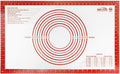 New Star 1029017 Non-Slip Silicone Pastry Mat, Extra Large with Measurements, 16x26'', NSF Certified
