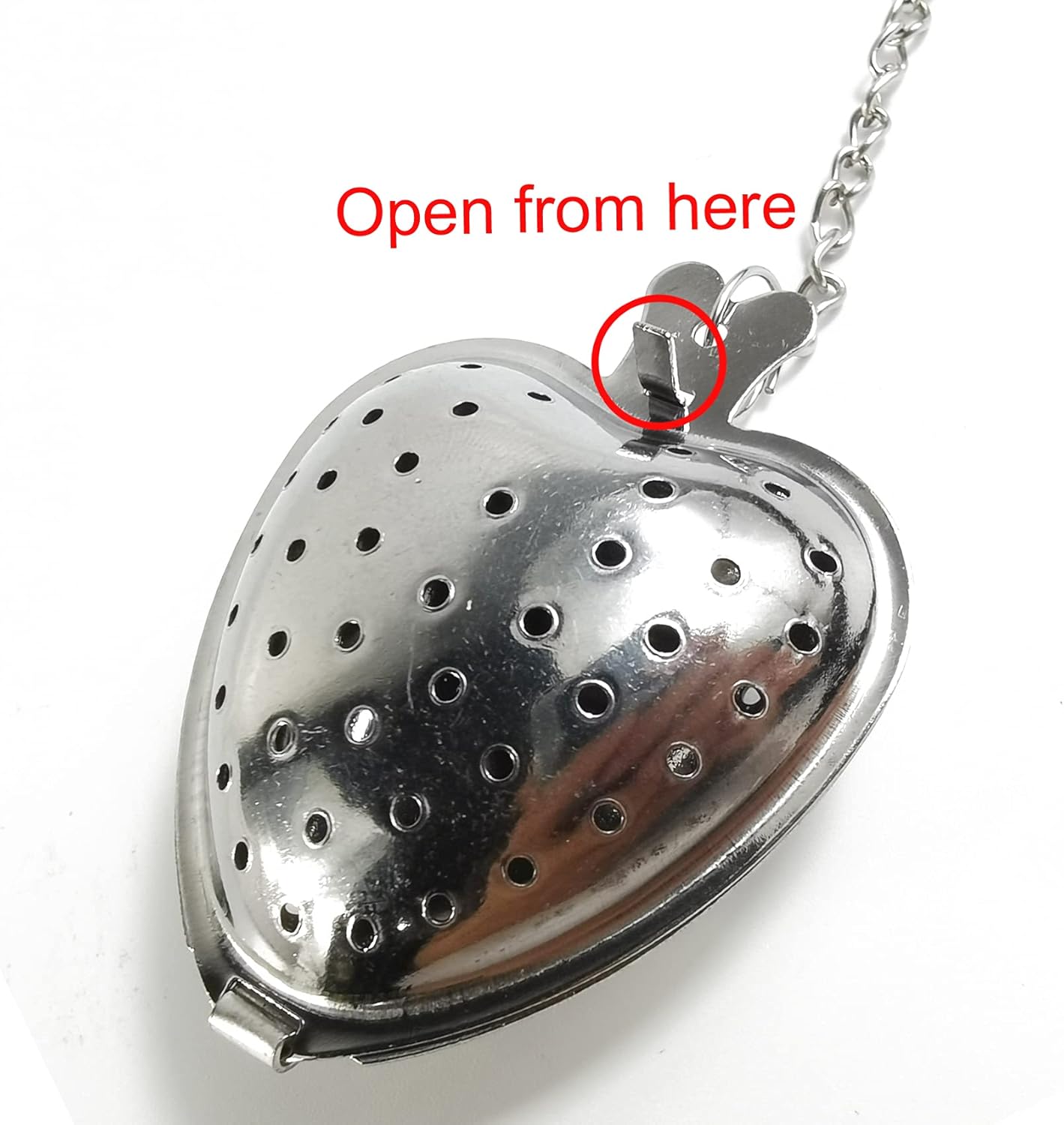 TIHOOD 15PCS Tea Strainer Stainless Steel Mesh Tea Ball Infuser Premium Tea Filter Tea Interval Diffuser with Extended Chain Hook for Loose Leaf Tea and Spices & Seasonings