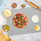 Silicone Mat Heat Resistant Mats for Countertop, Multipurpose Large Silicone Mats for Crafts Kitchen Workbench Size 36x24 inches Thick 2mm,Rolled Package,Grey