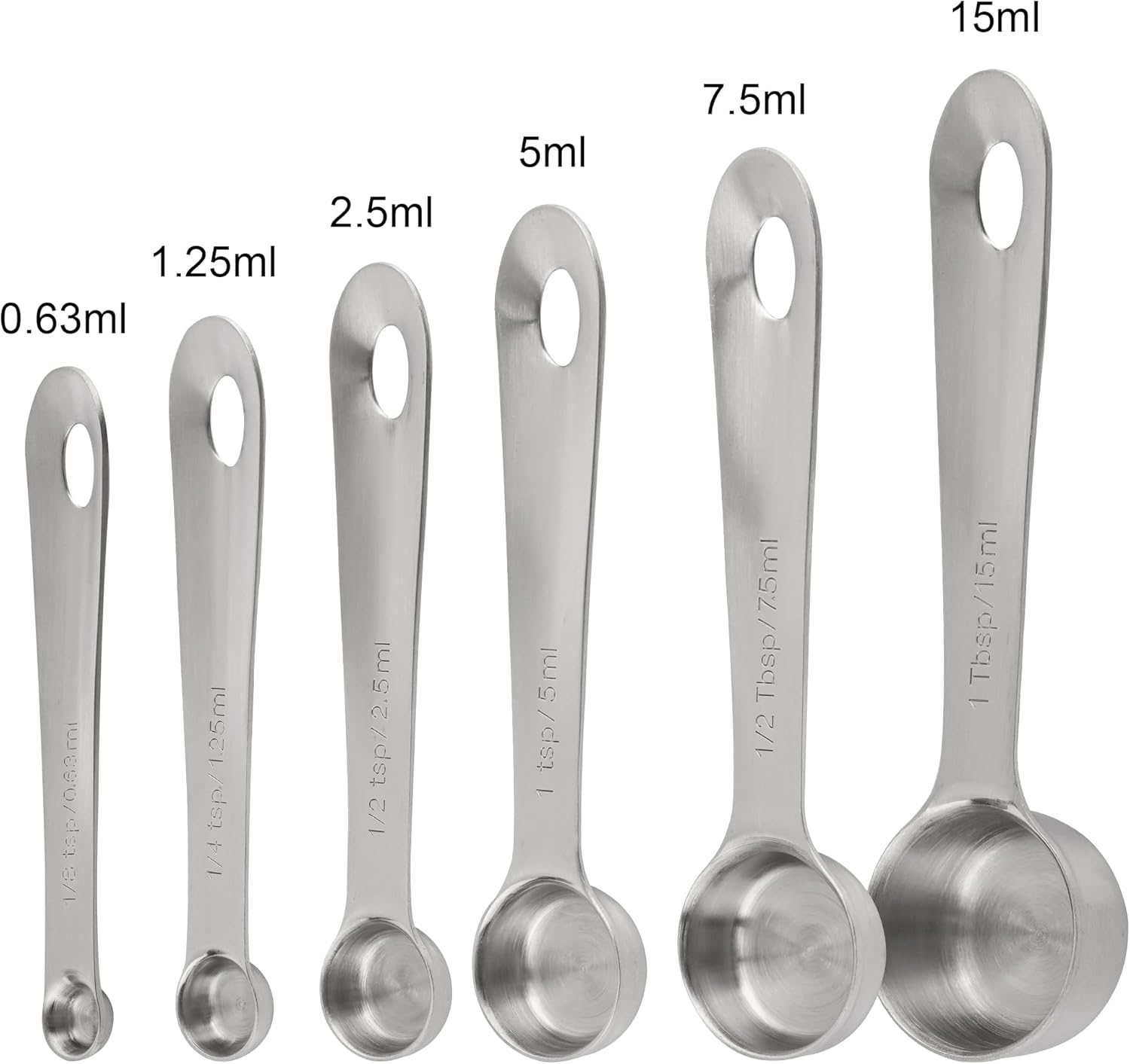 Measuring Cups and Spoons Set, 18/8 Stainless Steel Measuring Cups and Spoons Set, 5 Metal Measuring cup & 6 Baking Measuring Spoon, Imperial & Metric Measure Cup and Spoon Set 11