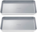 Caraway Non-Stick Ceramic Medium Baking Sheet - Naturally Slick Ceramic Coating - Non-Toxic, PTFE & PFOA Free - Perfect for Baking, Roasting, and More - Medium (15" x 10") - White