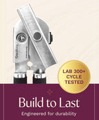 Premium Multifunctional Magnetic Manual Can Opener and Bottle Opener, Heavy Duty Stainless Steel Sharp Cutting Blade and Oversized Easy Turn Knob, Soft-Touch Handle, Kitchen Use, Black