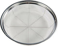 Fine Mesh Strainer for Kitchen, Stainless Steel Colander Bowl for Pasta, Rice, Fruit, Metal Net Baskets with Resting Base - Strain, Drain, Rinse （Diameter 8.67 inch）