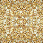 Confect Sprinkle Mix – Gold & White Pearl Sugar Strands for Baking, Cake Decoration & Cupcake Topping – Vegan, Gluten-Free, Nut-Free, Soy-Free, Dairy-Free, Palm Oil-Free – 4.2 Oz