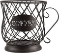 TreeLen Coffee K Cup Holder, K Pod Storage Organizer, Keurig Cup Holder for Countertops, Kcup Holders for 35 K cups – Matte Bronze