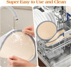 Silicone Baking Mat for Springform Pan 10 inch, Prevent cake from Sticking to Bottom and Side,Easy Clean & Non Sick Silicone Baking mat for Cheesecake Pan