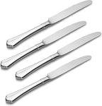 Oneida Juilliard Fine Flatware Dinner Knives, 0.65 LB, Metallic
