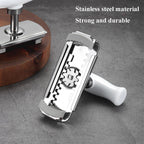 Jar Opener for Seniors with Arthritis & Weak Hands, Easy Twist Jar Openers, Adjustable Multifunctional Jar Lid Opener, Jar Bottle Cap Opener Gripper, Useful Gifts for Elderly/Women/Men (White)