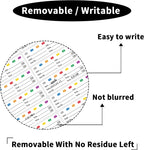 STARLIBOO Removable Multicolor Labels, Blank Stickers for Food Containers, 1x3 Inch, Waterproof, Easy Peel Off (240 Labels)
