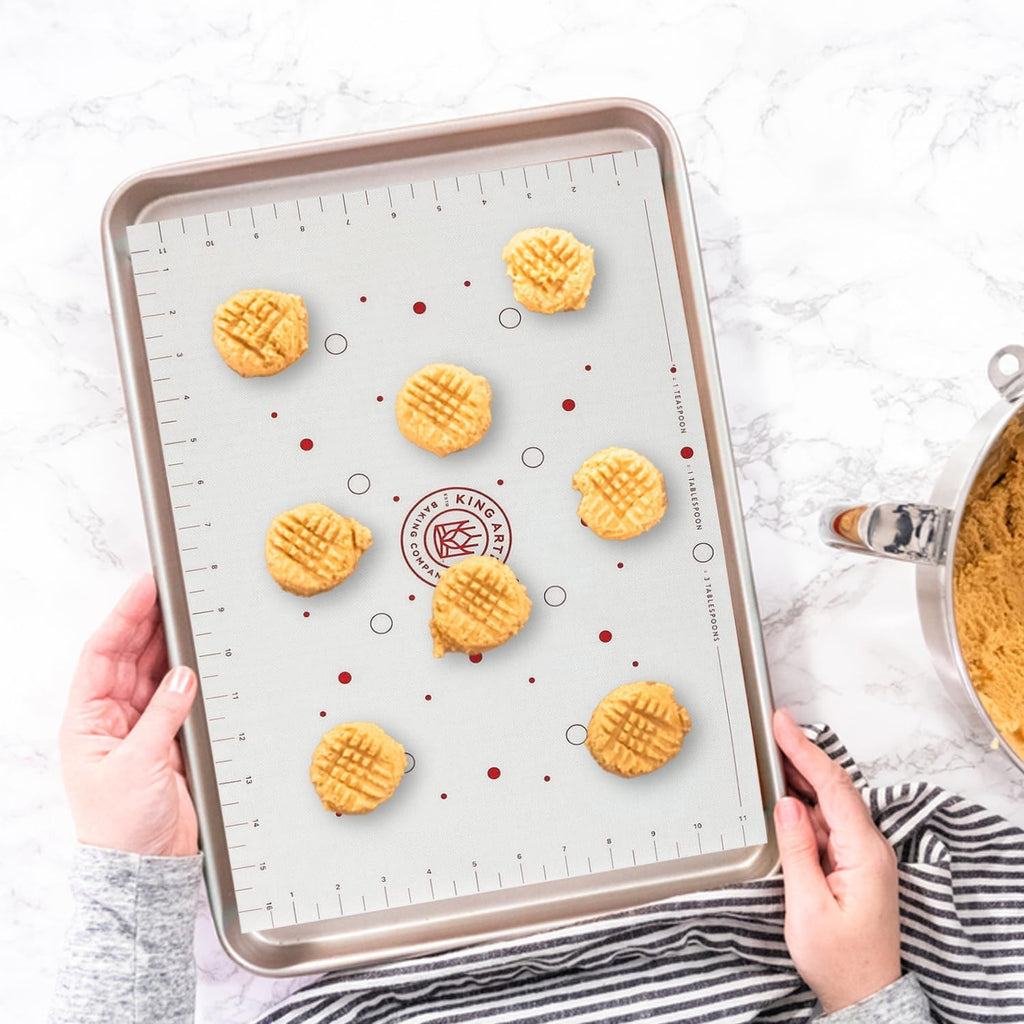 King Arthur Baking Company Cookie Mat, Non-Stick Silicone