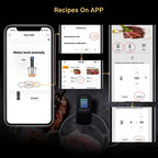 Inkbird WIFI Sous Vide Cooker & 44PCS Electric Vacuum Sealer Sous Vide Kits Recipes on APP and 1000W Sous Vide Machine| Sous Vide Starter Kits with 30PCS Sous Vide Bags Electric Pump Clips