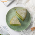 CHEFMADE Round Cake Pan, 8-Inch Non-Stick Pizza Pan and Pie Bakeware for Oven Baking (Green)