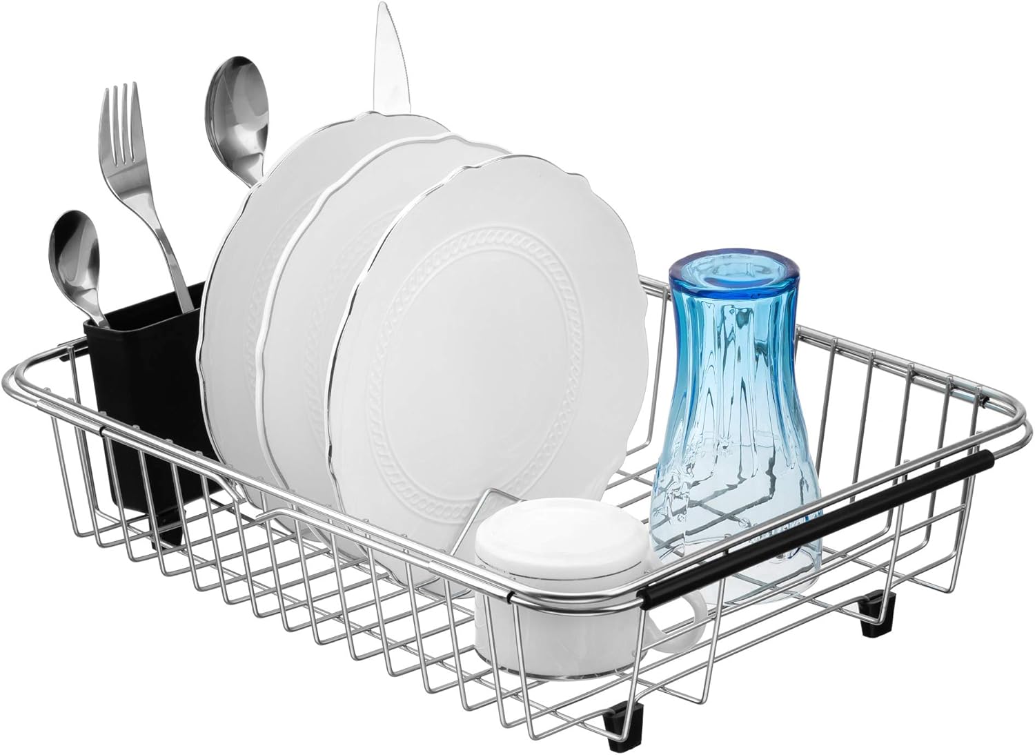 SANNO Dish Drying Rack and Cabinet Organizer