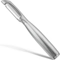 I-Type Vegetable Peeler, Silver Chrome Finish, 304 Stainless Steel Blade, Ultra Sharp Potato Peeler for Apples, Carrots, Heavy Duty Kitchen Peeler