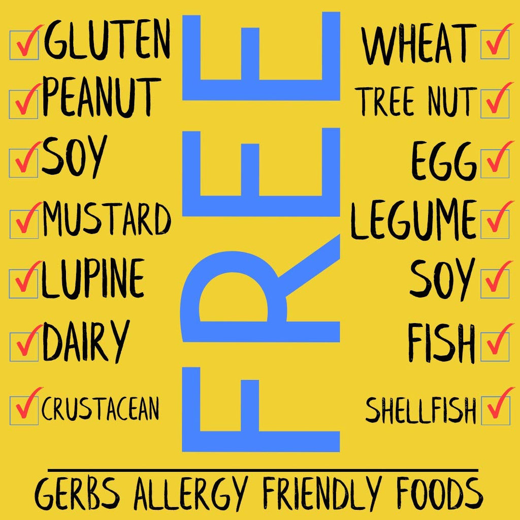 Gerbs All Purpose Gluten Free Baking Flour 2 lbs. | Custom Blend, No Additives, Resealable Bag | Smooth Texture, Neutral Taste for Versatile Use | Top 14 Allergen-Free