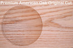 10" USA Oak Wood Lazy Susan Organizer Kitchen Turntable for Cabinet Pantry Table Organize