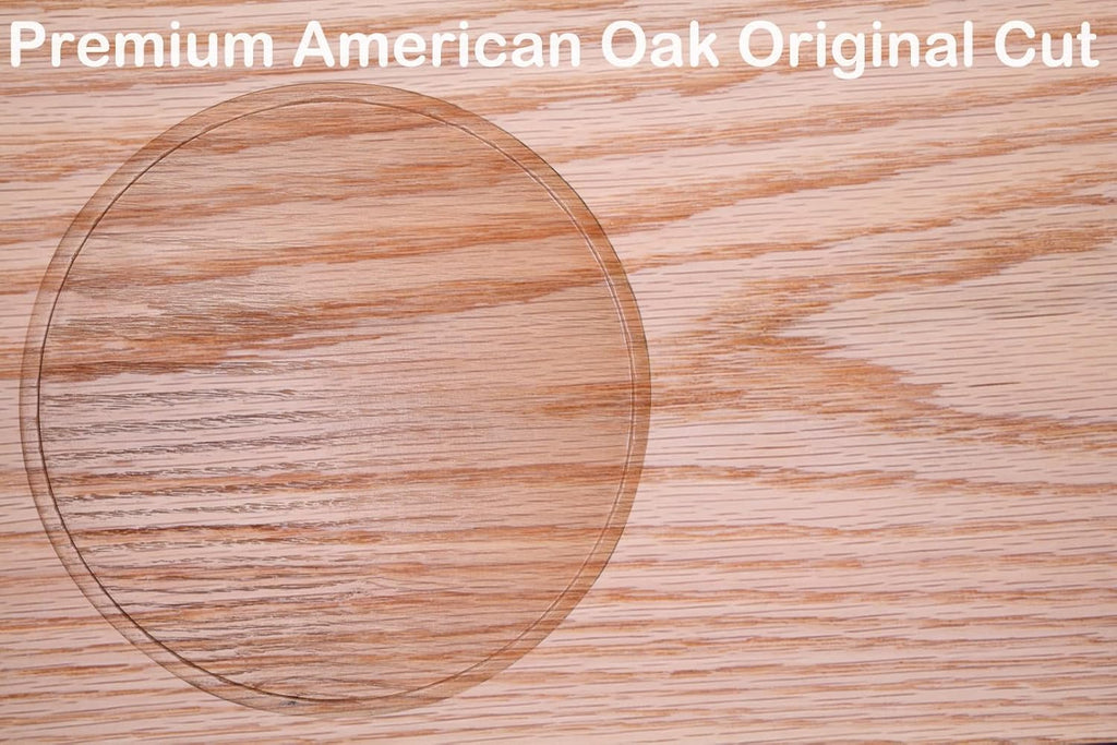 14" USA Oak Wood Lazy Susan Organizer Kitchen Turntable for Cabinet Pantry Table Organize