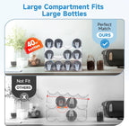 Large Compartment Water Bottle Organizer Rack,3 Pack Stackable Tumbler Storage for Kitchen Fridge Cabinet Organization and Storage,Wine/Drink/Water Bottle Storage Organizer