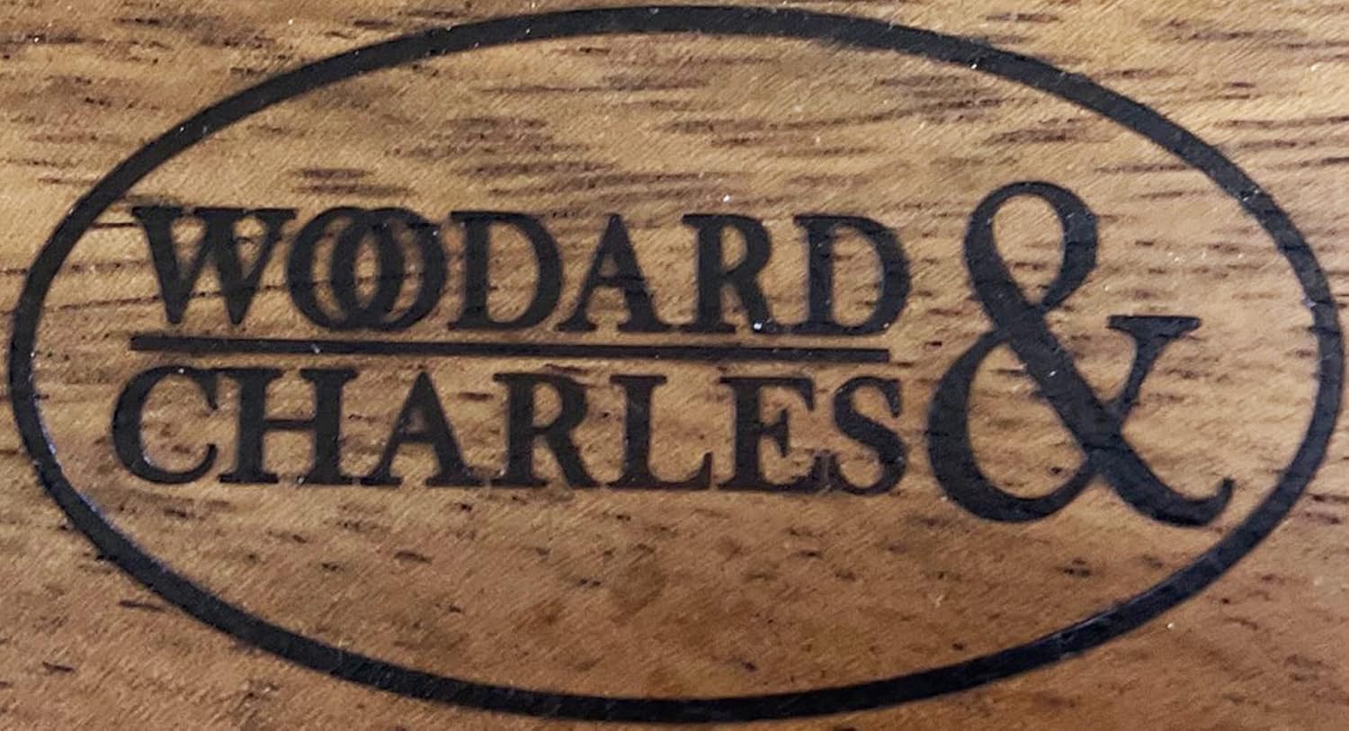 Woodard & Charles Set of 4 Acacia Wood Large Individual Salad Bowls, Snack Serving Bowls, 6 1/2" x 2 1/2"