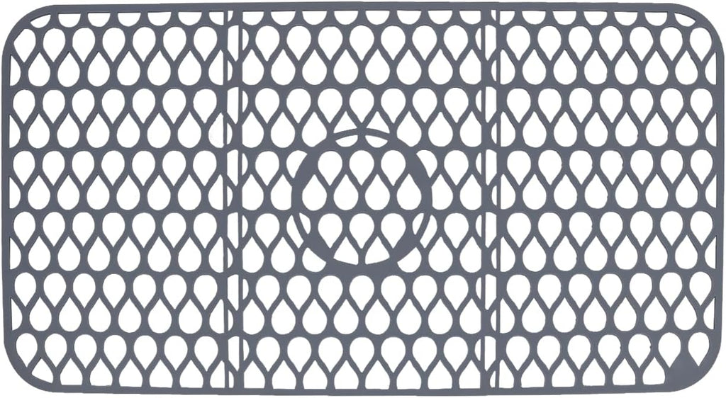 NICE DAY Sink Mat, Sink Protectors for Kitchen Sink By Better Housewares Wok Stand Strong Adsorption And Skid Resistance PVC Free Silicone Sink Mat (Extra Large: 26"x14")