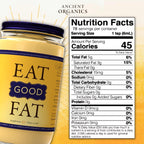 Ancient Organics Ghee, Organic Grass Fed Ghee Butter – Gluten Free Ghee, Clarified Butter, Vitamins & Omegas, Lactose Reduced, 100% Certified Organic, Kosher, USDA Certified – 16 Fl Oz (Pack of 1)