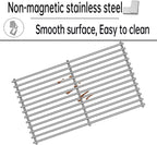 Kalomo Grill Grates Grill Heat Plates Shield Grill Replacement Parts for BBQ Uniflame Grill GBC1030W, GBC1030WRS, GBC1030WRS-C, GBC1134W, GBC1134WRS, Stainless Steel Cooking Grids Accessories