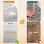 New Titanium Cutting Board-Stainless Steel Cutting Boards for kitchen,Double-Sided Food Grade Non Toxic Cutting Board,Chopping Boards Necessities for Home Outdoor Camping Meal Prep,Easy to Clean （L）