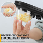 CraftyCrocodile Egg Slicer for Hard Boiled Eggs - 3 Slice Modes Egg Cutter, Heavy Duty, Stainless Steel Dicer - Kitchen Chopper Tool for Strawberry, Mushroom, Grape, Cherry Tomato - Black