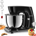 Vezzio Stand Mixer,6 Quarts,10-Speed Tilt-Head,Kitchen Food Mixer with Stainless Steel Bowl,Dough Hook,Whisk, Beater,Egg White Separator (Black)