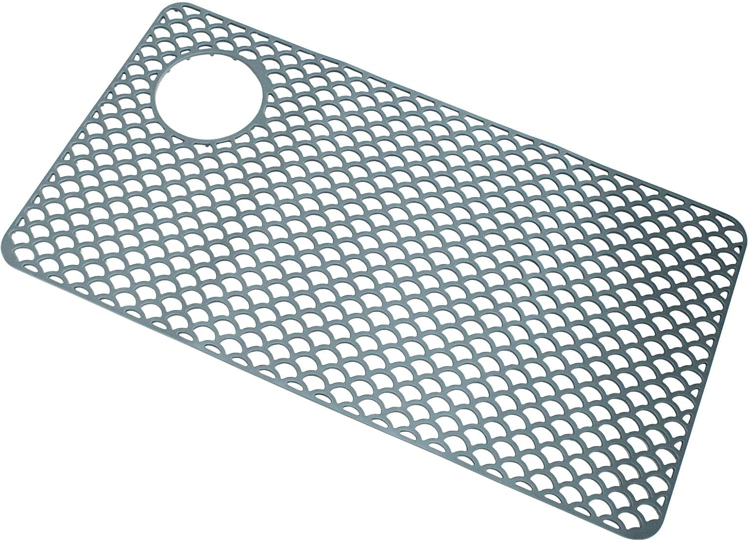 1 Pack Silicone Sink Mat, Non-Slip Kitchen Sink Protectors, Heat Resistant Mat, Easy Clean for Kitchen All Homeowners