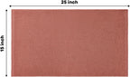 Artoid Mode Ring Spun Cotton Red Kitchen Dish Towels, 15x25 Inch Ultra Soft Absorbent Quick Drying Household Cleaning Tea Towels Bar Towels Set of 6