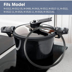 S-9882 Pressure Cooker Gasket,Canner Sealing Replacement for Mirro Pressure Gasket 12qt/16qt/22qt,M-0512,M-0522,M-0312, M-0406,M-0416,M-0526,M-0622