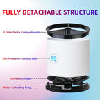 Utensil Holder,Kitchen Utensil Holder For Counter,Rotating Silverware Organizer Cooking Flatware Spoon Spatula Tool Cutlery Container Stainless Steel Caddy
