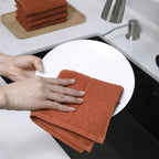 Glynniss Dishcloths Kitchen Highly Absorbent Dish Rags 100% Cotton Dish Cloths for Washing Dishes, Cleaning