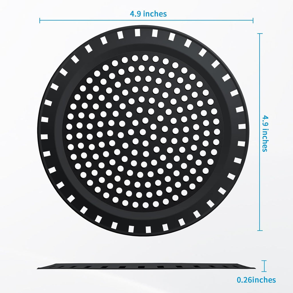 Shower Drain Hair Catcher,Aluvor Shower Drain Cover Bathtub Drain Strainers Weighted Metal Hair Trap Stopper Sink Drain Protector Filter Bathroom Flat Strainer Stopper