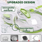 Steam And Reheat Microwave Cover, Microwave Splatter Cover, 2-In-1glass Microwave Cover For Food, Adjustable Steam Hole, Food Water Storage Box, Splash-Proof Design For Cooking (B)