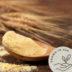 Be Still Farms Kamut Flour Organic Bulk - Bread Flour for Baking (4.8 lb) Khorasan - Organic Whole Wheat Flour Unbleached - High in Fiber | USA Grown | USDA Certified | Vegan | Non-GMO
