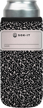 Sok It CanSok Sleeve for Beer & Soda Insulated Neoprene Cover (Compose Yourself, 25oz Can Sleeve)
